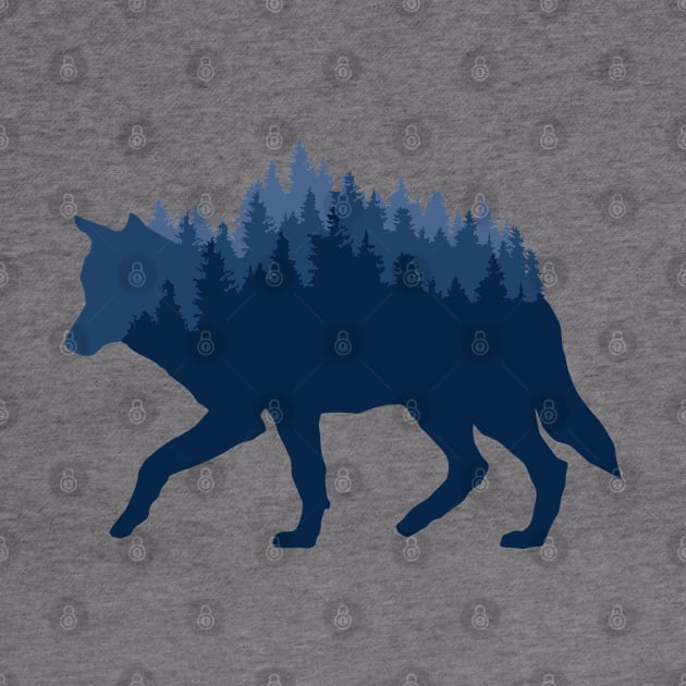 Wolf Forest Art by A-Buddies